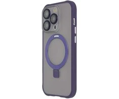 Dėklas Telforceone Ring Secure Mag Case for iPhone 15 Plus 6,7" violetinė