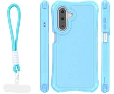 Dėklas Telforceone Safepop case with strap for Samsung Galaxy A17 4G / A17 5G / A26 5G mėlynas