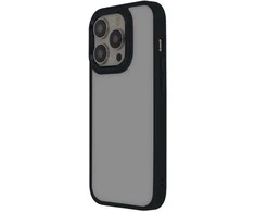 Dėklas Telforceone Satin Elegant Matt Case for iPhone 15 Plus 6,7" juodas