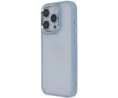 Dėklas Telforceone Satin Elegant Matt Case for iPhone 15 Plus 6,7" mėlynas