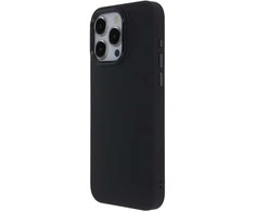 Dėklas Telforceone Satin Elegant Matt iPhone 16 Plus cover juodas