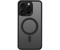 Dėklas Telforceone Satin Matt Mag iPhone 16 Pro Max cace juodas