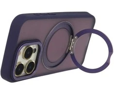 Dėklas Telforceone Vmax Nakładka Secure Spinning Mag do iPhone 15 6,1" violetinė