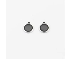 Telforceone Set of lens glasses for iPhone 17 sidabrinis