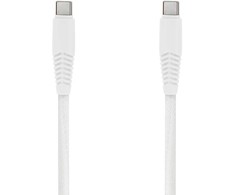 Telforceone Setty cable USB-C - USB-C 1,5 m 20W KNC-C-1.52000 baltas