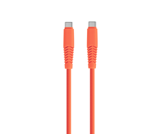 TelForceone Setty kabelis USB-C - USB-C 1,5 m 2,1A KSC-C-1.5210 oranžinis