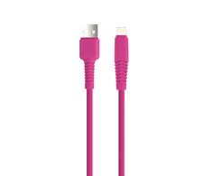 TelForceone Setty kabelis USB - Lightning 1,5 m 2,1A KSA-L-1.526 pink
