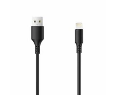 Telforceone Setty kabelis USB - Lightning 3,0 m 2A juodas NAUJIENA