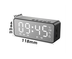 Telforceone Setty desk clock + FM + Bluetooth garsiakalbis SCL-01FM-S