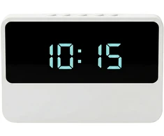 Telforceone Setty Digital Alarm Clock LW2220 baltas