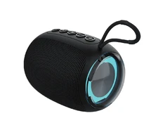 Ausinės TelForceone Setty garsiakalbis mini tube RGB GB-800 juodos spalvos