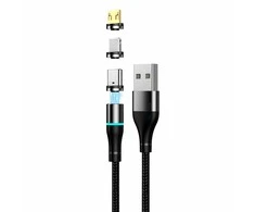 Setty USB magnetinis kabelis 1m 2A