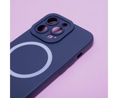 iLike TelForceone Silicon Magsafe dėklas skirtas Apple iPhone 14 Pro 6,1'', tamsiai mėlynas