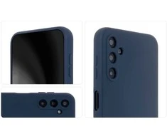 Dėklas Telforceone Silicon Soft Case for Samsung Galaxy S24 Plus dark mėlynas