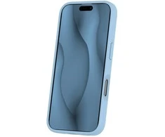 Telforceone Plonas silikoninis „Magsafe“ dėklas, skirtas „iPhone 16“, šviesiai mėlynas