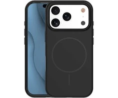 Dėklas Telforceone Silicone Thin Mag case for iPhone 17 Pro Max 6,9" juodas