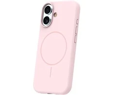 Dėklas Telforceone Silicone Thin Mag case for iPhone 17 6,3" light pink
