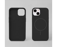 TFO Telforceone Silikoninis plonas „Mag“ dėklas, skirtas „iPhone 17 Pro Max 6,9“ / „18 Pro Max 6,9“; juodas