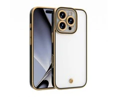 Dėklas Telforceone Silky Gold case for iPhone 16 6,1" juodas