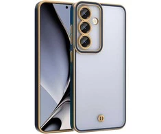 Dėklas Telforceone Silky Gold case for Xiaomi Redmi 14C 4G/ 14C 5G / Redmi A4 / POCO C75 mėlynas