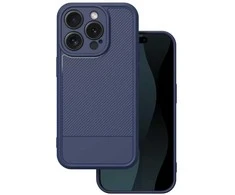 Dėklas Telforceone Simple Carbon case for iPhone 15 Pro 6,1" mėlynas
