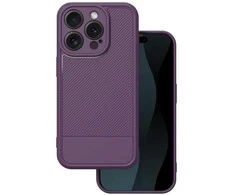 Dėklas Telforceone Simple Carbon case for iPhone 15 Pro 6,1" violetinė