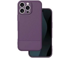 Dėklas Telforceone Simple Carbon case for iPhone 16 Pro Max 6,9" violetinė