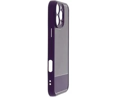 Dėklas Telforceone Simple Carbon case for iPhone 17 6,3" violetinė
