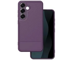 Dėklas Telforceone Simple Carbon case for Samsung Galaxy S25 FE violetinė