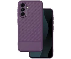 Telforceone Karboninis paprastas dėklas, skirtas Samsung Galaxy A56 5G, violetinis