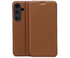 Dėklas Telforceone Smart Touch case for Samsung Galaxy S25 ruda
