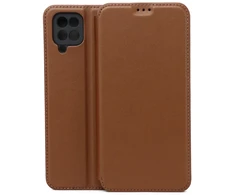 Dėklas Telforceone Smart Touch case for Samsung Galaxy A12 / M12 ruda