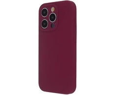 Dėklas Telforceone Soft Touch Mag Case for iPhone 12 6,1" burgundy