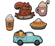 Telforceone Sticker 3D pumpkin spice 5 pcs set