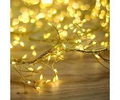 Telforceone String Light GOLDEN TWIG CLF-03z 480LED cold baltas 3m + 5m Forever Light