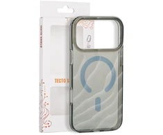 Dėklas Telforceone Tecto Shield Desert Mag case for iPhone 17 Pro Max 6,9" / 18 Pro Max 6,9" sidabrinis