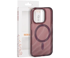 Tecto Shield Desert Mag dėklas, skirtas iPhone 15 Pro Max 6,7" raudonmedžio spalvos