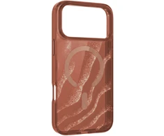 Tecto Shield Desert Mag dėklas, skirtas Samsung Galaxy S25, terakotos spalvos