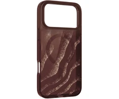 Tecto Shield Desert Mag dėklas, skirtas iPhone 16 6,1" raudonmedžio spalvos