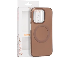 Dėklas Telforceone Tecto Shield Mistiq Mag case for iPhone 15 Pro 6,1" ruda