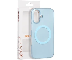Dėklas Telforceone Tecto Shield Mistiq Mag case for iPhone 16 6,1" mėlynas