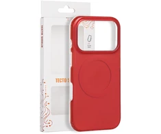 Dėklas Telforceone Tecto Shield Mistiq Mag case for iPhone 17 Pro 6,3" / 18 Pro 6,3" red