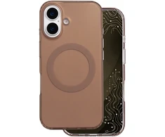 Dėklas Telforceone Tecto Shield Mistiq Mag case for iPhone 16 6,1" ruda