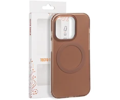 Dėklas Telforceone Tecto Shield Mistiq Mag case for iPhone 14 Pro 6,1" ruda
