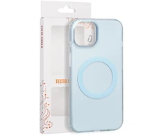 Dėklas Telforceone Tecto Shield Mistiq Mag case for iPhone 13 / 14 6,1" mėlynas