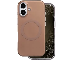 Dėklas Telforceone Tecto Shield Mistiq Mag case for iPhone 17 6,3" ruda