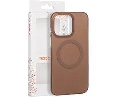 Dėklas Telforceone Tecto Shield Mistiq Mag case for iPhone 15 Pro Max 6,7" ruda