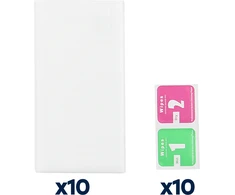 Telforceone Grūdintas stiklas 2,5D, skirtas Samsung Galaxy A26 5G 10in1