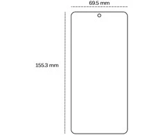 TFO 2,5D Premium grūdintas stiklas, skirtas Nothing Phone 3a
