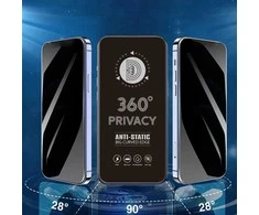 Telforceone Tempered glass Privacy 360 for Samsung Galaxy S25 FE